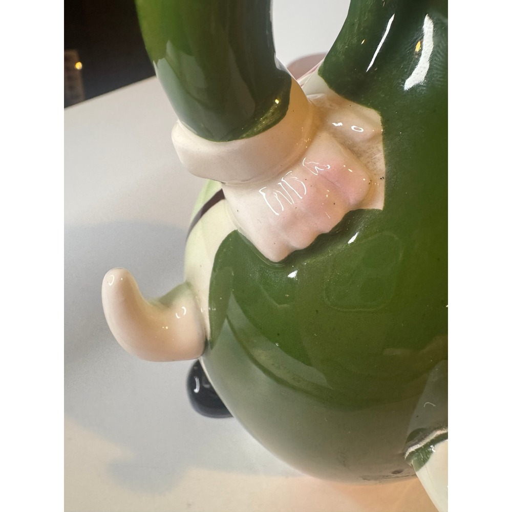 Vintage Ceramic Rye Whiskey Decanter Figural Gentleman Bottle Barware Japan - Picture 3 of 16
